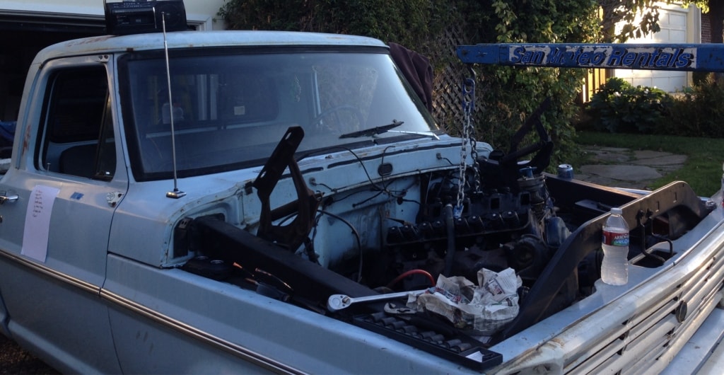 ford-f100-engine-swap-360-fe-to-300-I6