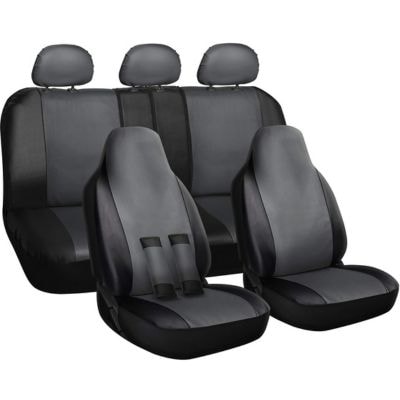 OxGord Faux Leather Bench Seat Covers